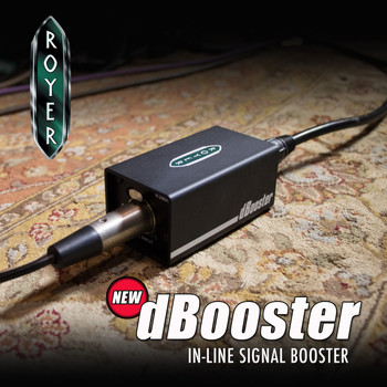 Royer Labs dBooster In-Line Signal Booster Royer Labs dBooster In-Line Signal Booster