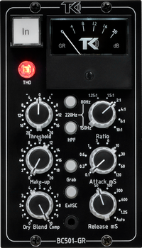 TK Audio BC501-GR 500-series Stereo Bus Compressor TK Audio BC501-GR 500-series Stereo Bus Compressor