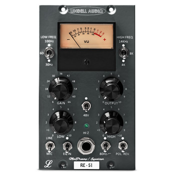 Lindell Audio Retro 500-Series Microphone Preamp & Equalizer Lindell Audio Retro 500-Series Microphone Preamp & Equalizer