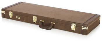Gator GW-ELECT-VIN Electric Guitar Deluxe Wood Case, Vintage Brown Gator GW-ELECT-VIN Electric Guitar Deluxe Wood Case, Vintage Brown