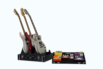 Gator Gig-Box Jr. Pedal Board/Guitar Stand Case w/ Power Gator Gig-Box Jr. Pedal Board/Guitar Stand Case w/ Power