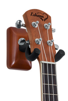 Gator Mahogany Wall Mount Ukulele/Mandolin Hanger Gator Mahogany Wall Mount Ukulele/Mandolin Hanger