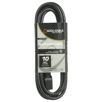 Elation 50 Ft Black 16-Gauge Extension Cord w/Edison Socket Elation 50 Ft Black 16-Gauge Extension Cord w/Edison Socket