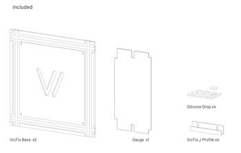 Vicoustic VicFix Base Panel Mounting System - Box of 2 Vicoustic VicFix Base Panel Mounting System - Box of 2