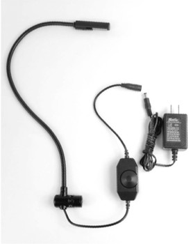 Littlite LED-NA Dimmable Task Light w/ Pinless Right-Angle XLR & PSU Littlite LED-NA Dimmable Task Light w/ Pinless Right-Angle XLR & PSU