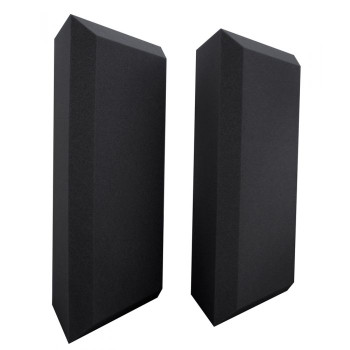 Ultimate Acoustics UA-BTB Bass Traps, 12" x  12" x 24" - Charcoal 2-Pack Ultimate Acoustics UA-BTB Bass Traps, 12" x  12" x 24" - Charcoal 2-Pack