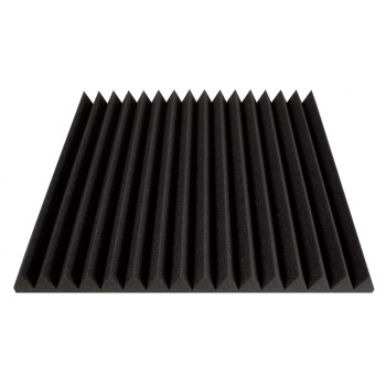 Ultimate Acoustics UA-WPW-24 Foam Wedge Panel - Charcoal - 12 Pack Ultimate Acoustics UA-WPW-24 Foam Wedge Panel - Charcoal - 12 Pack