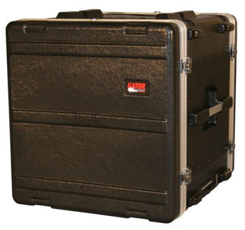 Gator 10U Audio Rack; Powered Rolling Gator 10U Audio Rack; Powered Rolling