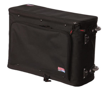 Gator 2U Lightweight rack bag w/ tow handle and wheels Gator 2U Lightweight rack bag w/ tow handle and wheels