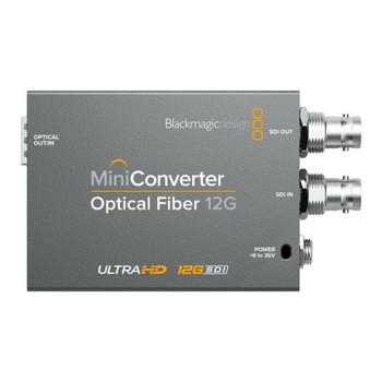 Blackmagic Design Mini Converter - Optical Fiber 12G Blackmagic Design Mini Converter - Optical Fiber 12G