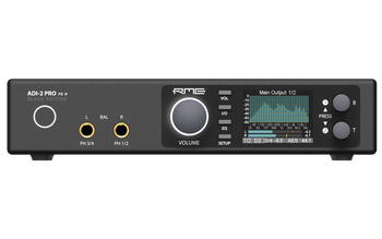 RME ADI-2 Pro FS R Black Edition Ultra-Fidelity AD/DA Converter RME ADI-2 Pro FS R Black Edition Ultra-Fidelity AD/DA Converter