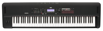 Korg Kross 2-88-MB Performance Synth/Workstation with Added PCM and Sounds in Matte Black Korg Kross 2-88-MB Performance Synth/Workstation with Added PCM and Sounds in Matte Black