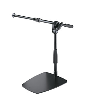 K&M 25993 Tabletop/Floor Microphone Stand w/Short Boom in Black K&M 25993 Tabletop/Floor Microphone Stand w/Short Boom in Black