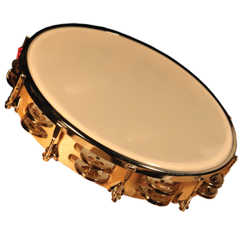 Granite 10" Wood Frame/Plastic Head Tambourine Granite 10" Wood Frame/Plastic Head Tambourine
