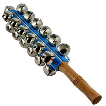 Granite 25- Jingle Chrome Sleigh bell on Handle Granite 25- Jingle Chrome Sleigh bell on Handle