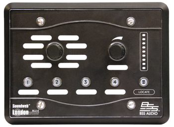 BSS Audio BLU-8v2 Programmable Zone Controller BSS Audio BLU-8v2 Programmable Zone Controller