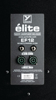Yorkville Elite Series EF12 - 12-inch 600 watt Passive Loudspeaker Yorkville Elite Series EF12 - 12-inch 600 watt Passive Loudspeaker
