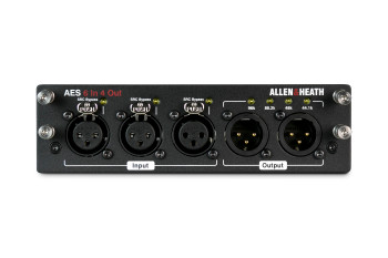 Allen & Heath AES3 I/O Cards Allen & Heath AES3 I/O Cards