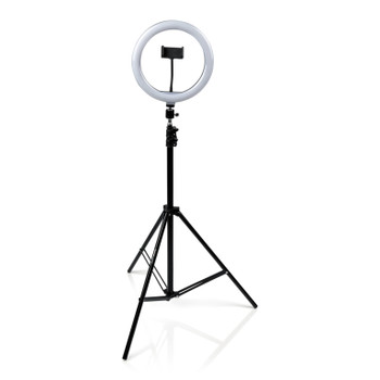 Gator Ring Light Tripod Stand W/ Phone Clamp Gator Ring Light Tripod Stand W/ Phone Clamp