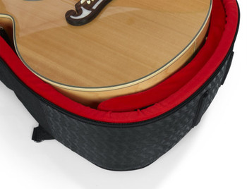 Gator Black Transit Bag For Jumbo Acoustics Gator Black Transit Bag For Jumbo Acoustics