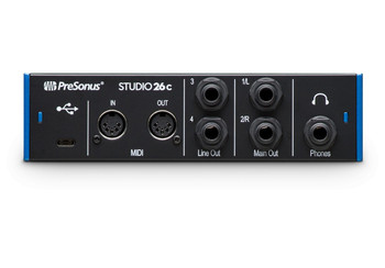 PreSonus Studio 26c USB-C Audio Interface [CLEARANCE]