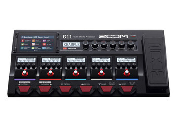 ZOOM G11 Multi-Effects Processor with Expression Pedal ZOOM G11 Multi-Effects Processor with Expression Pedal