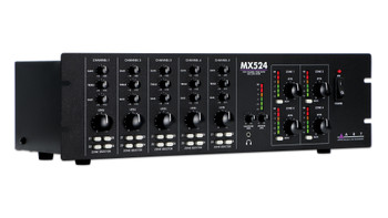ART Pro Audio MX524 Five Channel Four Zone Mic/Line Mixer ART Pro Audio MX524 Five Channel Four Zone Mic/Line Mixer