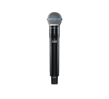 Shure ADX2/B58 Wireless Mic w/ Beta 58A Supercardioid Dynamic Capsule Shure ADX2/B58 Wireless Mic w/ Beta 58A Supercardioid Dynamic Capsule
