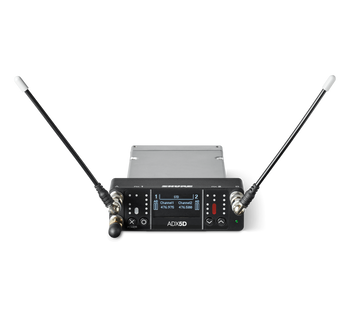 Shure ADX5D Axient Digital Dual-Channel Portable Wireless Receiver Shure ADX5D Axient Digital Dual-Channel Portable Wireless Receiver
