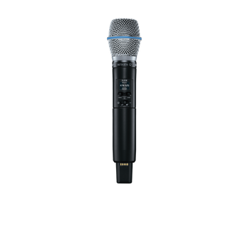 Shure SLXD2 Digital Wireless Microphone Transmitter with Capsule Options Shure SLXD2 Digital Wireless Microphone Transmitter with Capsule Options