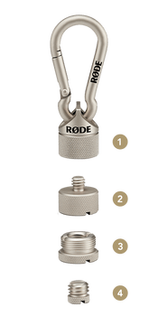 Rode Thread Adaptor Universal Thread Adaptor Kit Rode Thread Adaptor Universal Thread Adaptor Kit