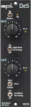 SPL DeS - Dual-Band De-Esser 500 Series SPL DeS - Dual-Band De-Esser 500 Series