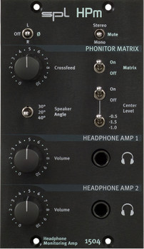 SPL HPm Dual Headphone Monitoring Amplifier SPL HPm Dual Headphone Monitoring Amplifier