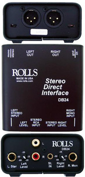 Rolls DB24 Stereo Direct Interface Rolls DB24 Stereo Direct Interface