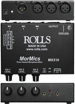 Rolls RM69 MixMate 3 Mic/Source Mixer