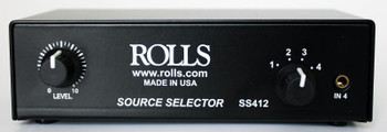 Rolls SS412 4 Ch. Source Selector Rolls SS412 4 Ch. Source Selector