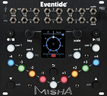 Eventide Misha Interval-based Instrument & Sequencer for Eurorack Eventide Misha Interval-based Instrument & Sequencer for Eurorack