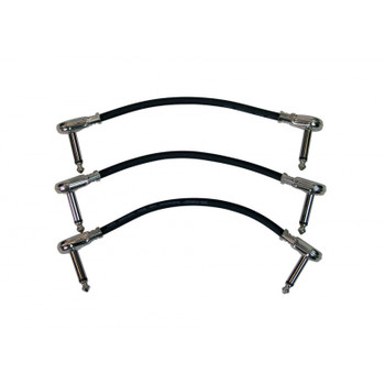On-Stage 6" Patch Cable w/ Pancake Connectors - 3 Pack On-Stage 6" Patch Cable w/ Pancake Connectors - 3 Pack