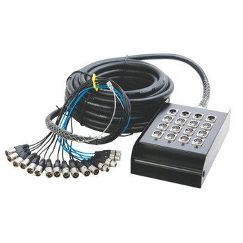 On-Stage SNK12450V2 50' 12-Channel/4-Return Stage Snake On-Stage SNK12450V2 50' 12-Channel/4-Return Stage Snake