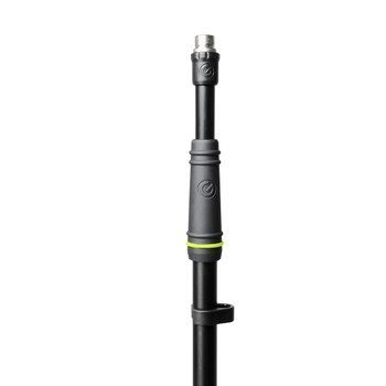 GRAVITY Short Microphone Stand with Round Base and 2-Point Adjustment Telescoping Boom GRAVITY Short Microphone Stand with Round Base and 2-Point Adjustment Telescoping Boom