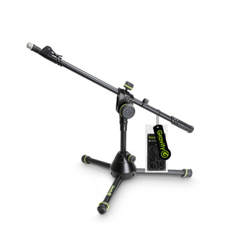 GRAVITY Short Heavy Duty Microphone Stand with Folding Tripod Base GRAVITY Short Heavy Duty Microphone Stand with Folding Tripod Base