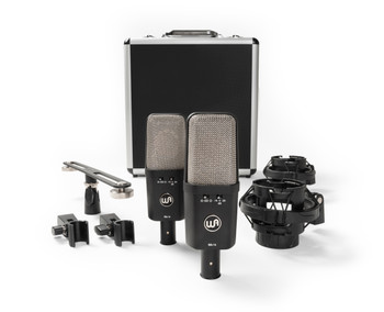 Warm Audio WA-14SP Stereo Pair Large-Diaphragm Condenser Microphone Warm Audio WA-14SP Stereo Pair Large-Diaphragm Condenser Microphone