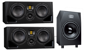 Adam Audio Bundle A77H/Sub12 - 2x A77H Active Monitors & Sub12 Subwoofer Adam Audio Bundle A77H/Sub12 - 2x A77H Active Monitors & Sub12 Subwoofer