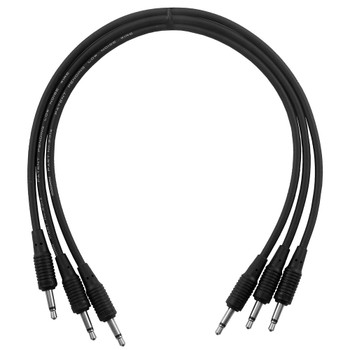 Mogami 3 Pack of 3.5 TS Mono to Same Modular Synth Cables Mogami 3 Pack of 3.5 TS Mono to Same Modular Synth Cables
