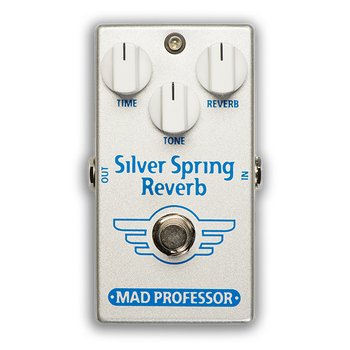 Mad Professor Silver Spring Reverb Guitar Effects Pedal Mad Professor Silver Spring Reverb Guitar Effects Pedal