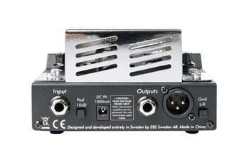 EBS Pedal - Valve Drive Class A Tube Preamp