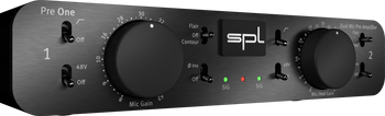SPL Pre One Dual-Channel Mic Pre SPL Pre One Dual-Channel Mic Pre