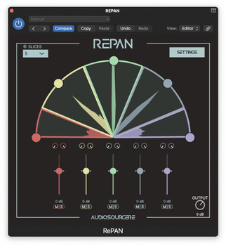 AudioSourceRE RePAN Realtime Panning Separation Tool