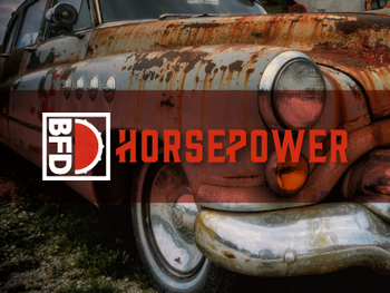 BFD Horsepower Authentic mix-ready Americana-style drum sounds