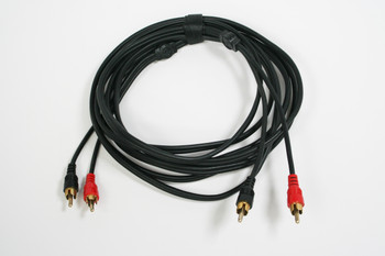 Dual-RCA Cable - 12 Ft - Gold ends [USED]